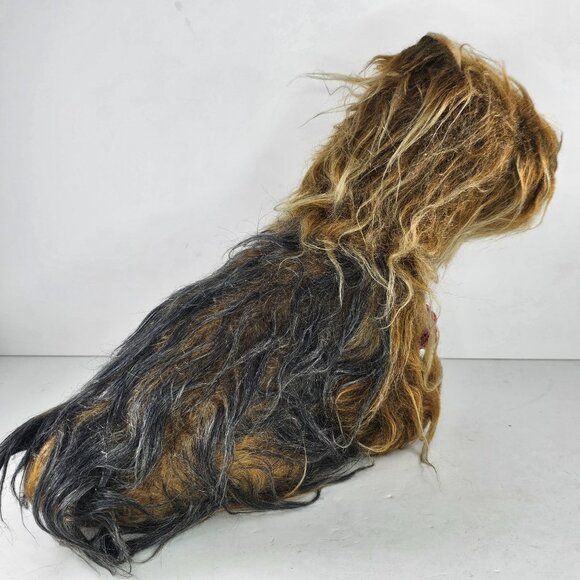 Hermann Teddy Original Shaggy Yorkie Dog Plush Figurine Yorkshire Terrier - Picture 7 of 8
